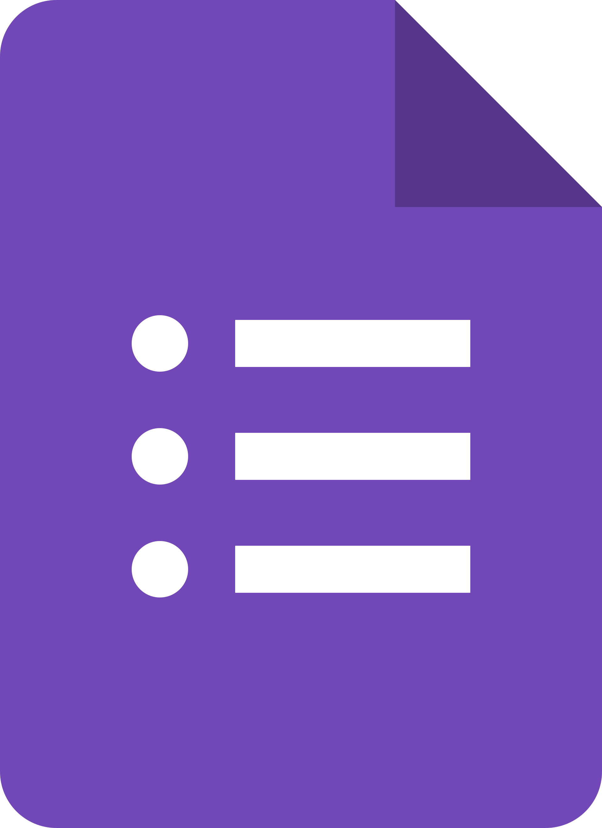 Logo de Google Forms
